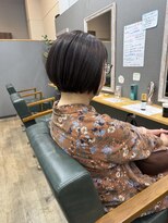 エニー 四条大宮(aNy) 春カラー×すっきりショートボブ