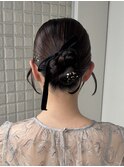 【カチモリ】結婚式/お呼ばれヘア/銀座/有楽町/ヘアアレンジ