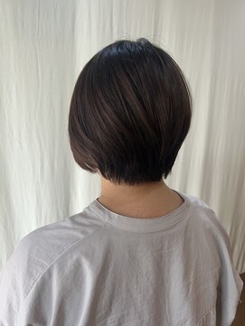 ココカラヘアー ニコ(cococara hair nico) ショートボブ/丸みショート/前髪あり
