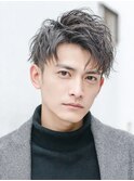 【ブルベ冬メンズ】垢抜け2ブロックショート×骨格補正×肌映え