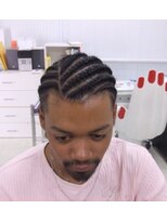 エクステ専門店ミキ 横浜店(MIKI) イケメン♪メンズコーンロウ