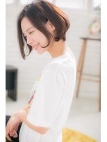 カノン(canon) 【canon 下北沢】横顔美人♪リップライン前下がりボブ　