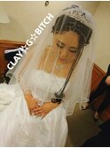 仙台結婚式 ブレイズヘアセット 新婦さま 仙台ブライダル
