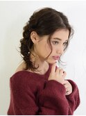 おうちデート♪簡単編み込みアレンジスタイル