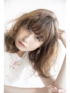 ビューティーアンドケアカロン(Beauty and Care CALON) 【銀座】無造作感で巻き髪をクラスアップした進化系ミディアム