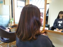 ヘアメイク クローバー(hair make clover)の雰囲気（髪にツヤやコシが欲しいなど傷んだ髪のご相談ください）