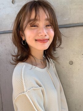 ミンクス 青山店(MINX) [MINX松下]最新！シースルーウルフヘア