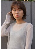 大人可愛い　フレンチボブ