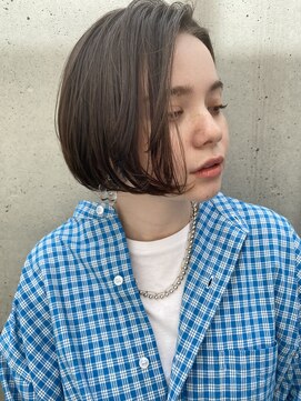 レオニード 表参道(LEONID) レイヤーボブヌーディーカラー