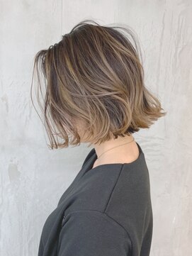 アイティーバイアルバム 藤沢店(IT by ALBUM) くびレイヤーカーキベージュフレンチカジュアル_ba174314