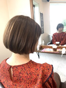 ヘアストーリー リズム(hair story r ism) 頭と首をキレイに魅せる、私に似合うショートボブ♪