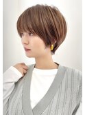 似合わせカット×大人丸みショート【瀧上丈司】
