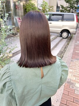 ヘアーメイクオズ(hair make O/S) ヘアメイクオズ＆金あゆみ　ココアブラウン