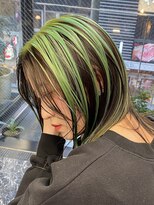 ビートス(BEAT S)&nbsp;【BEAT S】ネオンカラー/ケアブリーチ/デザインカラー/栄/伏見