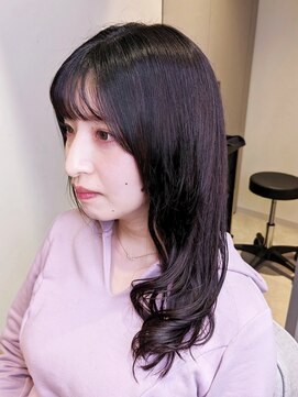 ナカドット エマノン 池袋(__naka.__ EMANON) コテ巻き風・酸性ストカール・ロングヘアー１