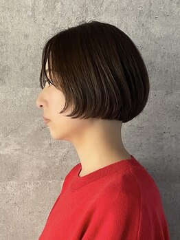 ヘアサロン コレハ(hair salon CoReha)の写真/骨格を見極めて創るトレンドの【ハンサムショート】頭の形を綺麗に魅せ、小顔スタイルに－。<国立>