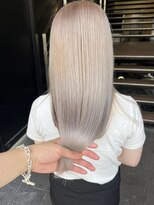 ロンド レア 天神大名店(Lond Le’a)&nbsp;ダブルカラーベージュカラーケアブリーチハイトーンカラー韓国