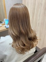 オアシス ガーデン 西新井店(Oasis GaRDEN)&nbsp;ワンブリーチでできる◎ミルクティーベージュ♪