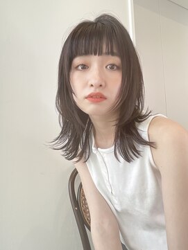 ケーツーナゴヤ(K two NAGOYA) ミディアムレイヤー×小顔【レイヤーカット/髪質改善】