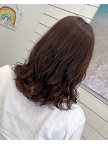 ラニハナ(LANIHANA) +＊～コテ巻き風パーマ【かかりにくい髪って！？】～＊+
