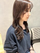 ジルバイジアン(JILL by GIEN)&nbsp;くすみベージュ ♪ レイヤーカット @タナカ