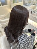 【目黒】水素×イルミナ透明感カラー ラベンダーグレージュ