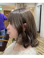 シエル エマージュ 松戸(CIEL Emerge)&nbsp;【ミディアムボブ×グレージュ】