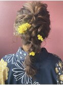 浴衣ヘアセット