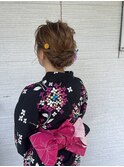 浴衣ヘアセット