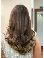 ミリ 国分寺(Mili)&nbsp;グレージュブラウンカラー&レイヤースタイル