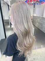 ゲーム 原宿店(GAME)&nbsp;ホワイトベージュ/ダブルカラー/ブリーチ