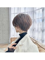 トッカ ヘアアンドトリートメント 難波店 小顔似合わせカット愛されクールショート20代/30代40代50代/難波