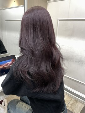 シーン(seen) 【レッドブラウン】小顔前髪くびレイヤーカット