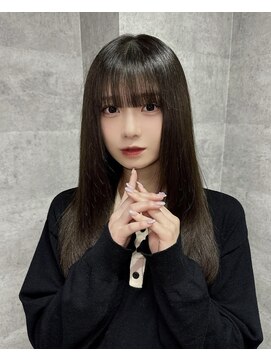 ルイス(L'wis) 菅波美玲ちゃん♪フェミニンロングメルティカラー似合わせカット