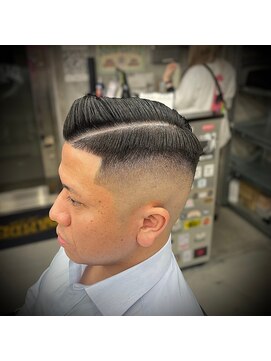 ダムディートウキョウ 錦糸町店(DAMDEE TOKYO) 七三フェード