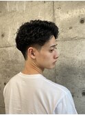 メンズパーマフェードバーバーツイスト理容室カット