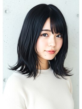 ニューカマー バイ ヘッドライト シブヤ(NEW COMER by HEADLIGHT shibuya) 【ブルーブラック風】暗染めカラー