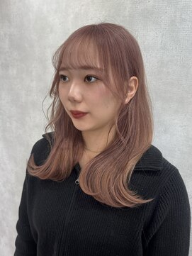 ベル(belle) レイヤーカット/エクステ/暖色カラー[天文館]