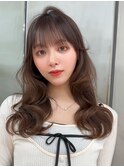 縮毛矯正・ストレート/くびれヘア/夏のヘアアレンジ