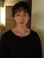 ノラジャーニー(NORA Journey)&nbsp;メンズボブウルフメンズミディアムレイヤーカットメンズウルフ