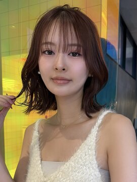 ロンド ストラーダ 心斎橋(Lond strada) レイヤーボブ×ハイトーン[心斎橋/髪質改善]