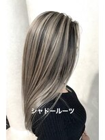 エル オオサカ 心斎橋店(L. OSAKA) シャドールーツデザインカラー_グレージュカラーモードヘア_S10