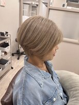 カミノワ(kaminowa)&nbsp;白髪率70%おすすめヘア/40代/50代/60代/白髪ぼかし/白髪染め