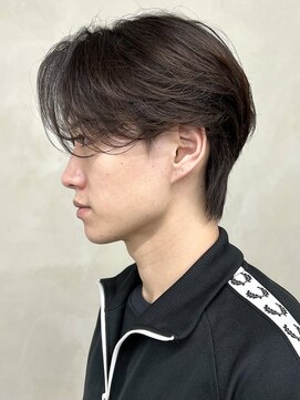 ニコ トウキョウ 渋谷(nico TOKYO) 刈り上げセンターパートテーパーフェードカットニュアンスパーマ