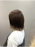 切りっぱなしが可愛いタッセルボブ