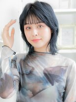 モッズヘア 越谷(mod's hair) ★ブルーグレージュくびれヘアハイレイヤーウルフ20代30代★1