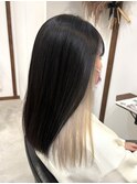 ROUIS 津田沼 インナーカラー×ホワイトベージュ