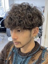 フィフス 天神大名(fifth) 天神メンズパーマツイストスパイラルパーマッシュウルフカット