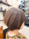 好印象！ツヤ感丸みショート