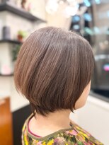 シュヴー 築地(CHEVEUX)&nbsp;好印象！ツヤ感丸みショート